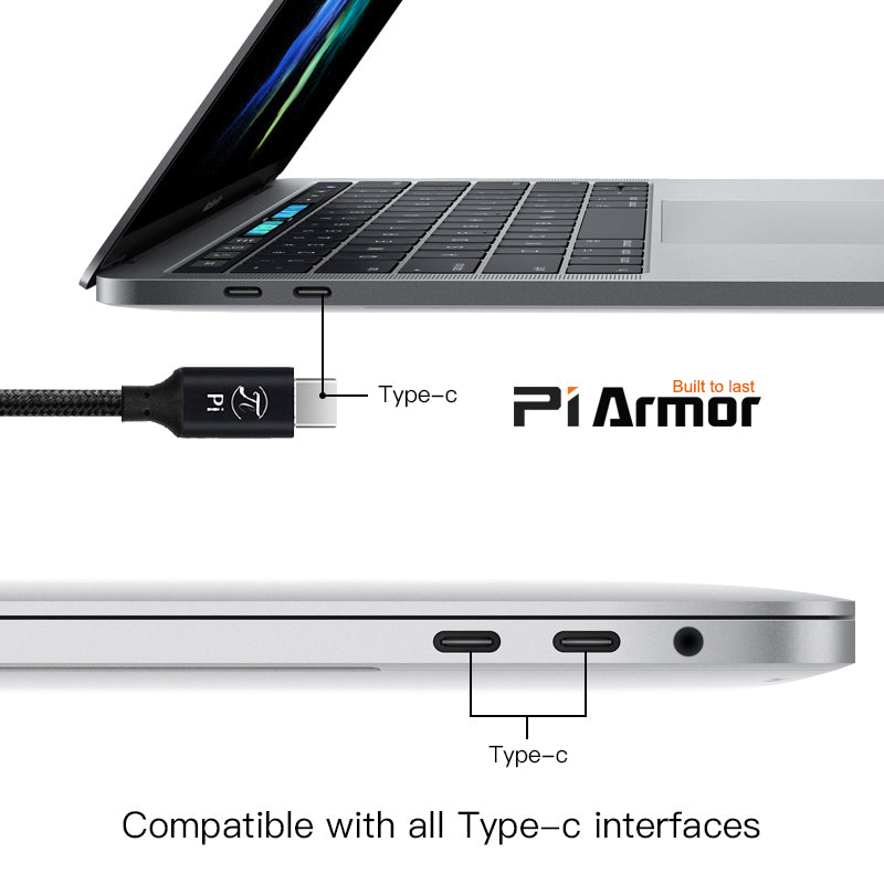 Pi Armor USB-C to USB-C USB3.2